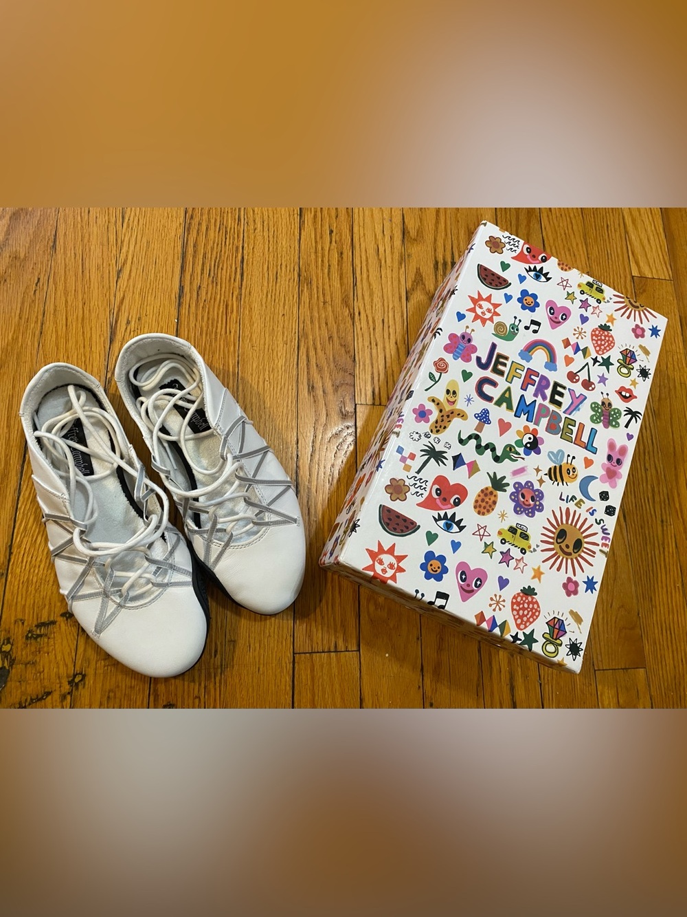 🩰Jeffrey Campbell: Lace-up ballet flats | Sporty | See description before buying